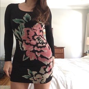 Floral Bodycon Dress
